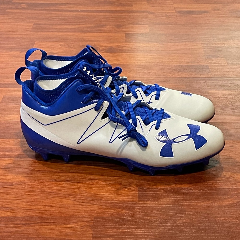 Under Armour Nitro Mid ‘White Blue’ (size mens 13)